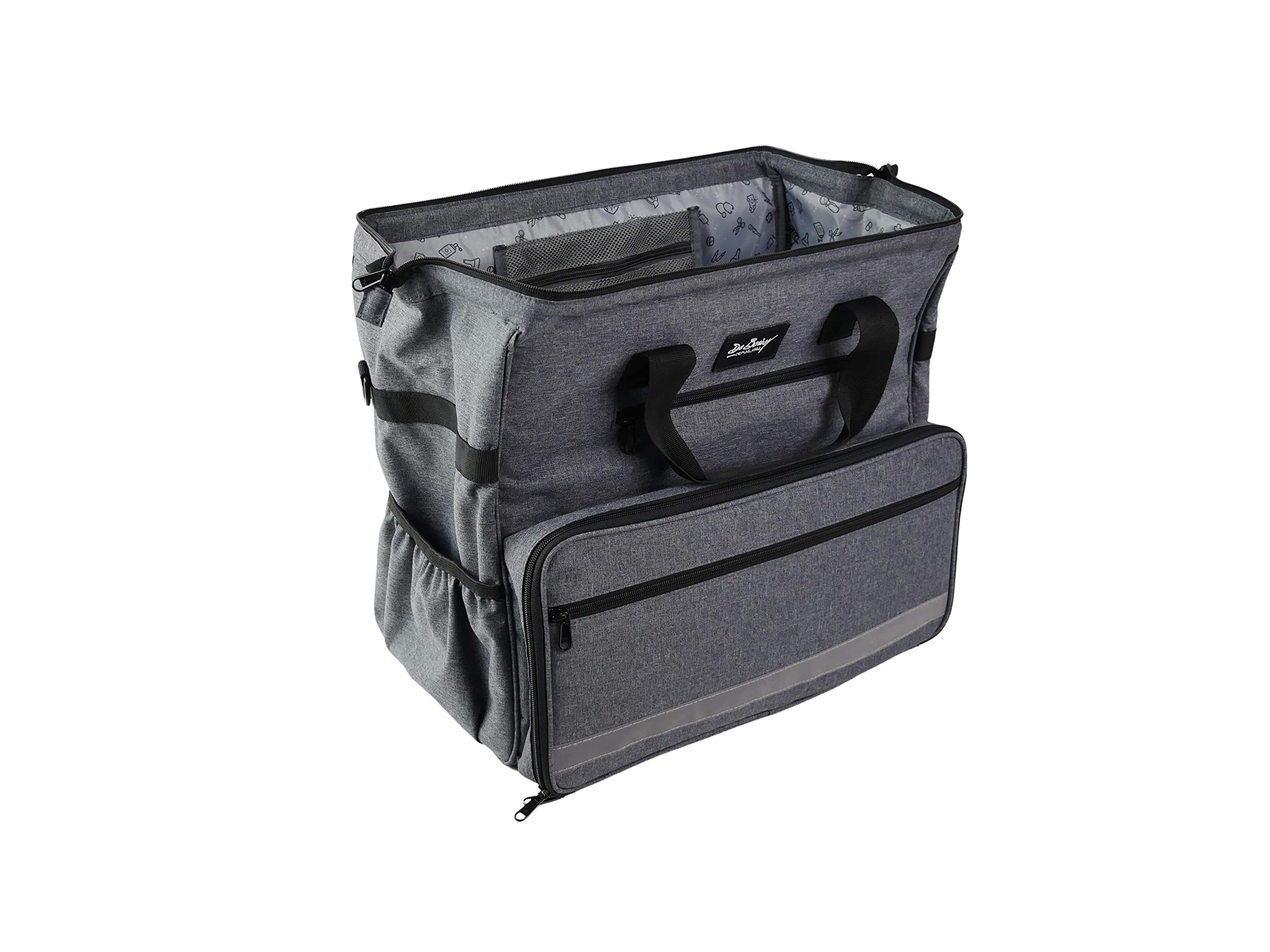 Sac Médical De Boissy Eiffel, Mallette pour Infirmières Infirmiers, Médecins, Soignants, Paramédical, Grande Capacité de Rangement, Multipoches et Modulable, Solide, Résistant à l’eau, Design Tendance