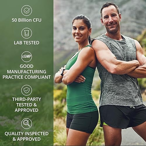 Miniatura 8 de Lactobacillus Reuteri - Probióticos de 50 mil millones de UFC con prebiótico PreticX XOS clínicamente estudiado. Cápsulas probióticas L Reuteri