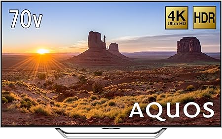 Amazon シャープ 70v型 液晶 テレビ Aquos Lc 70us4 4k 17年モデル テレビ 通販