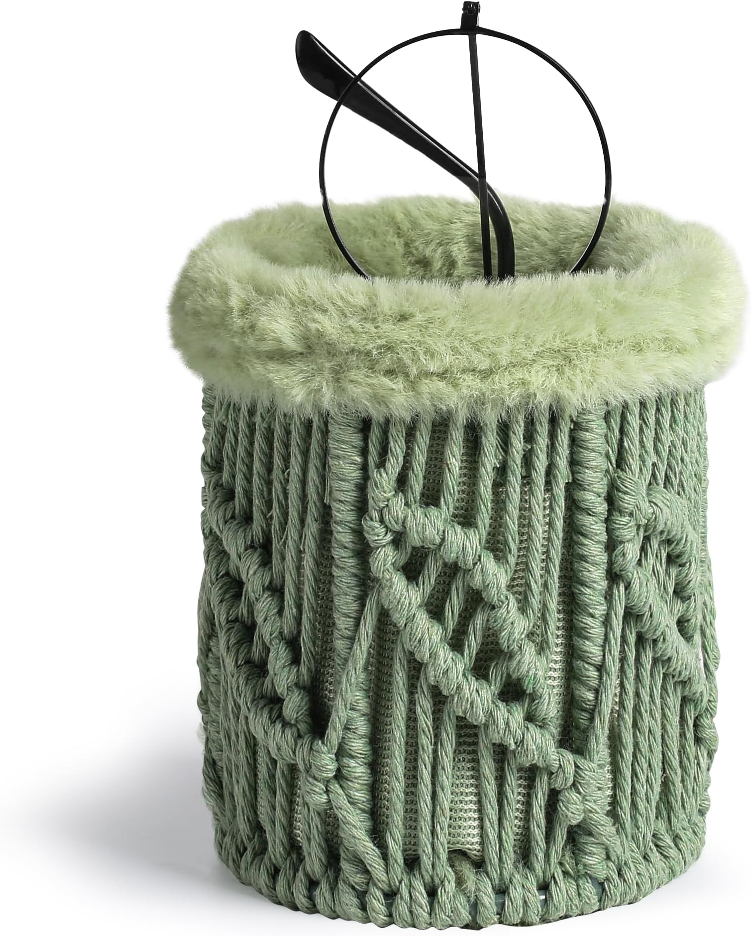 HOSROOME Glasses Holder for Nightstand Boho Decor Eyeglass Holder Stand for Office Desk Organizer