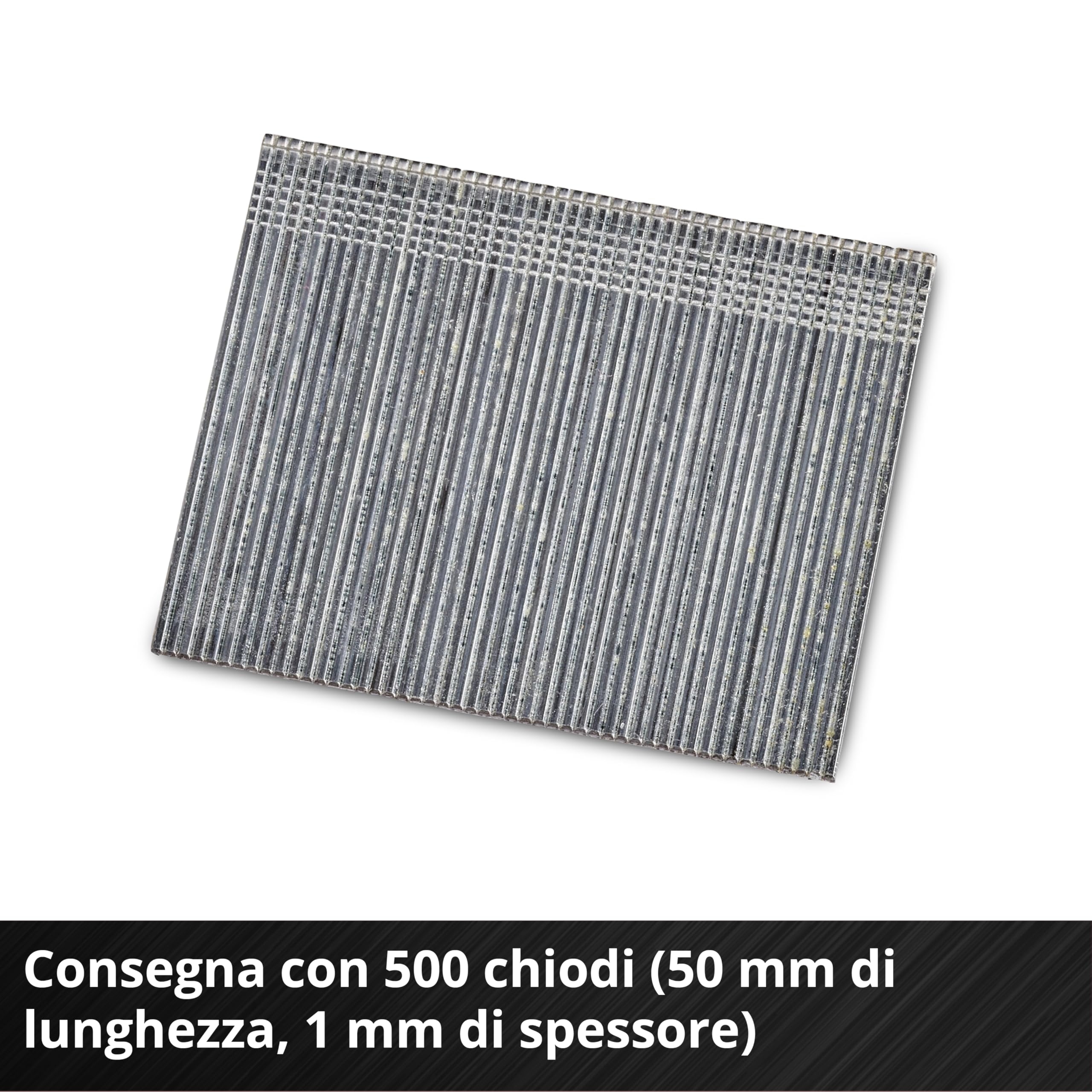 Chiodatrice a batteria FIXETTO 18/50 N Power X-Change Einhell (18 V, 60 colpi/min, mass. 50 mm di lungh. del chiodo, regol. profondità, colpo singolo/serie di colpi, incl. 500 chiodi, senza batteria)