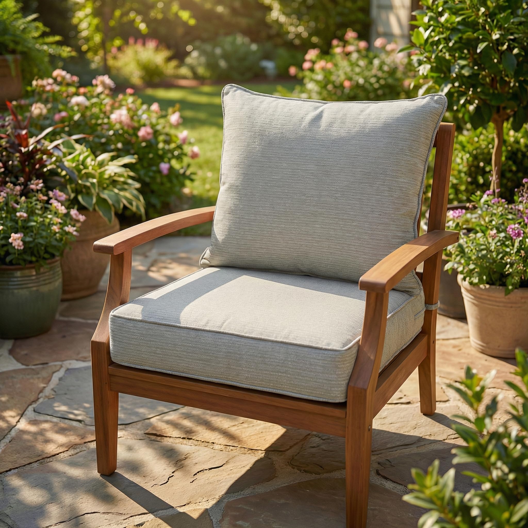 Cosy Burrows Seat Cover + Back Cover (Verdessa Stone Drift)