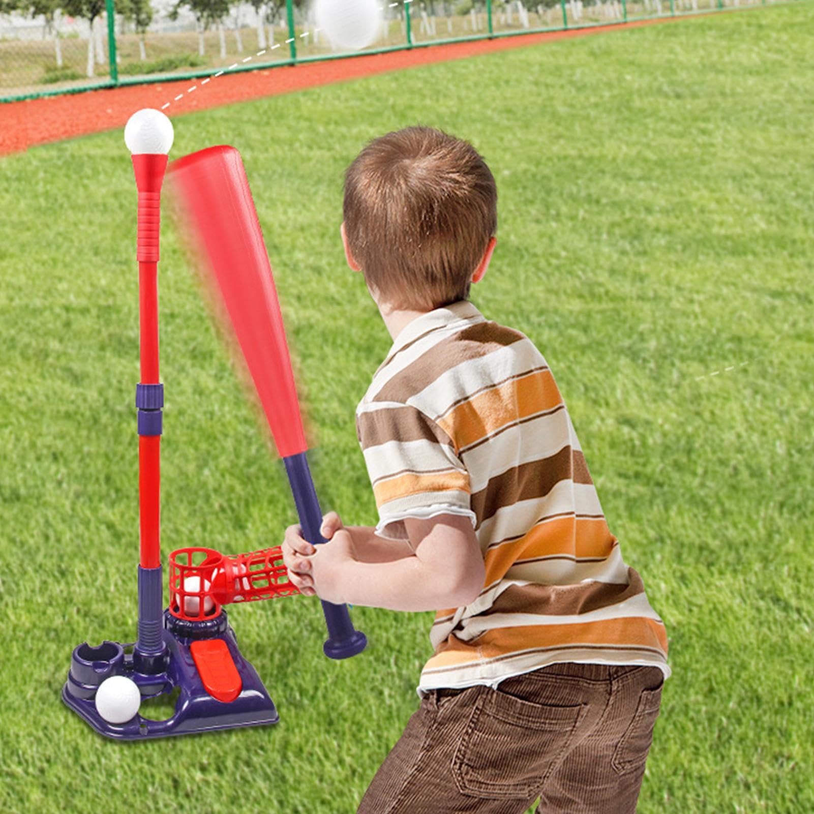 Máquina lanzadora de bolas,Máquina lanzadora | Máquina de lanzamiento juvenil automática multifuncional,Juego de jarra exterior para principiantes, conjunto deportivo de entrenamiento para niños en el
