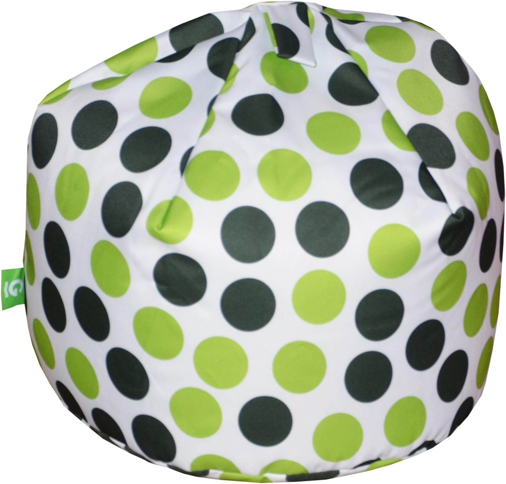 CHILDRENS BEANBAG - Kids Prints Bean bag Chair Seat (Green Spotty)