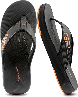 Gold Pigeon Shoes SIMPLUS Unisex Ultra-Cuhion Yoga Mat Flip-Flops with Heel Support