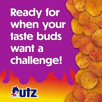 Utz Red Hot Potato Chips, 2.75 oz Bags (14 Count)