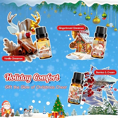 Miniatura 52 de RAINBOW ABBY Juego de aceites aromáticos para caballeros, cuero, ron de laurel, madera de teca, cedro, tabaco dulce, sándalo para aromaterapia