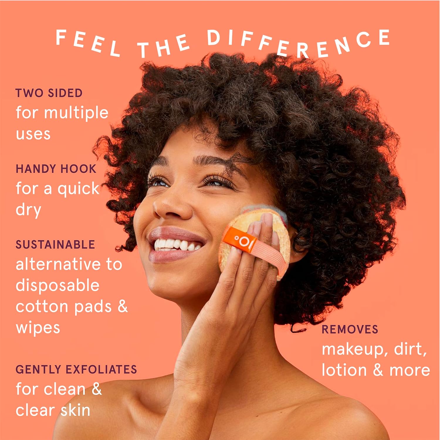 Cleanlogic Daily Skincare Set for Sensitive Skin – 3 Exfoliating Body Cloths + 9 Gentle Makeup Remover Facial Pads, Soft Texture for Smoothing & Cleansing