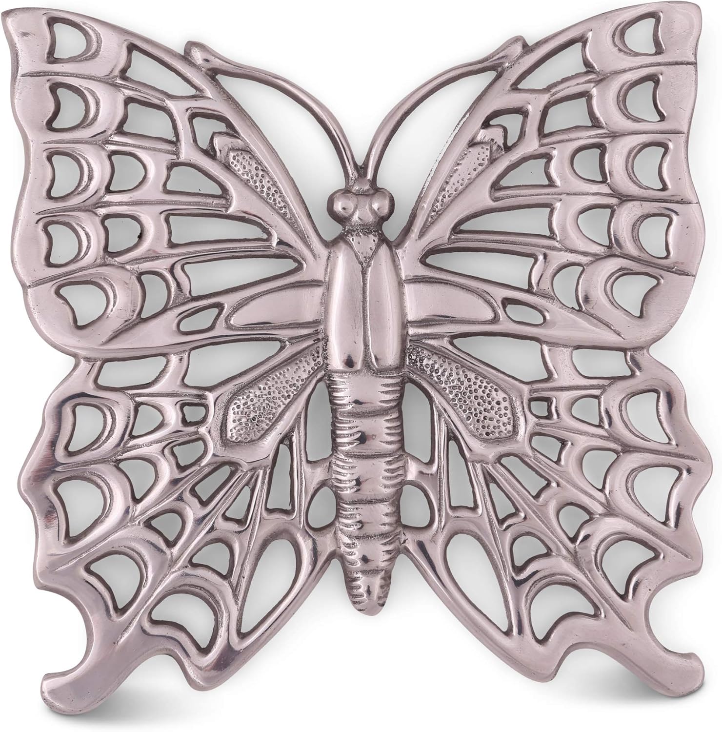 Arthur Court Designs Metal Aluminum Butterfly Stovetop/Table Trivet Hot Pans Pots Dishes or Teapot 8.5 inch Long