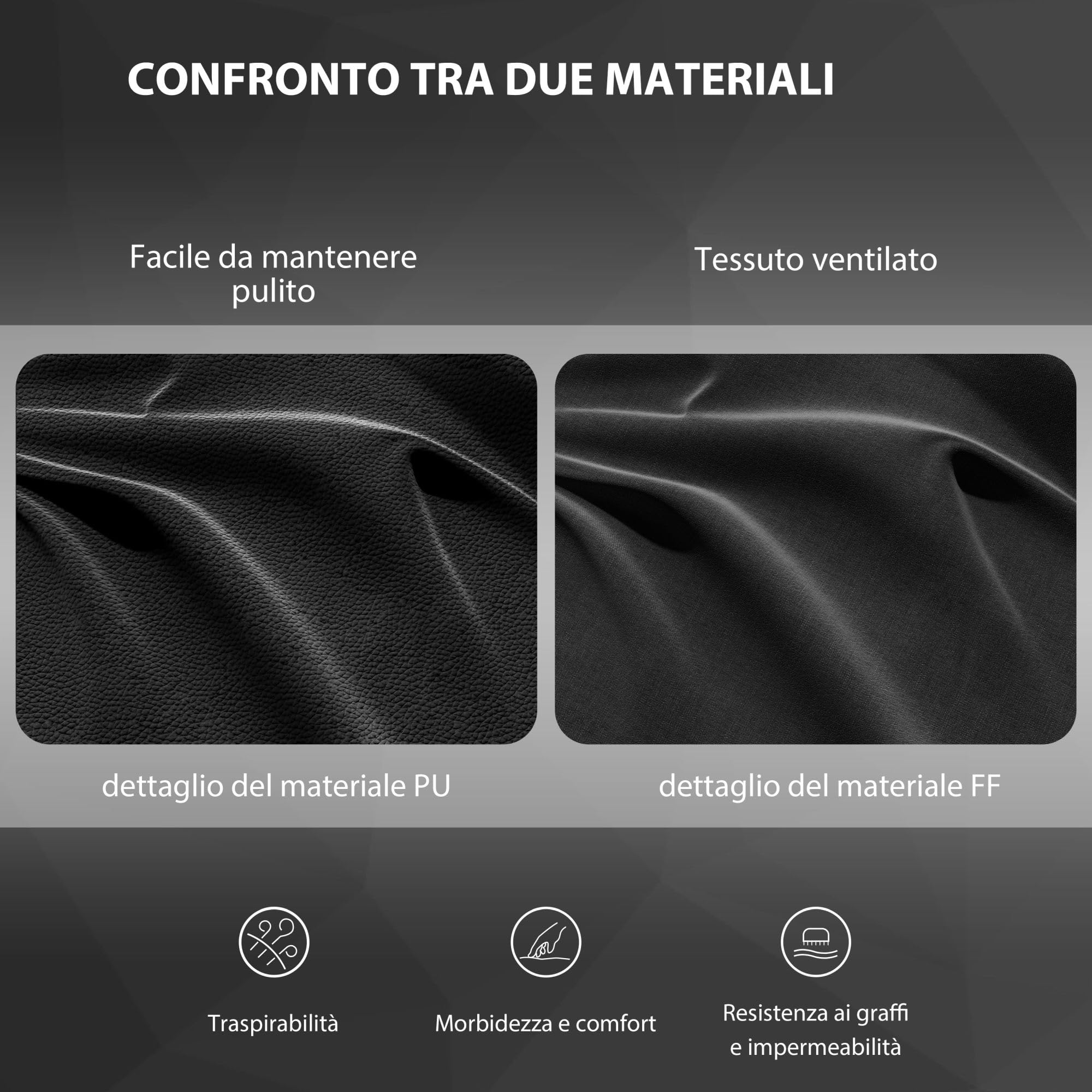 SENSE7 Poltrona da gioco Spellcaster, ergonomico con cuscini lombari regolabili, inclinazione regolabile, sedia da gioco con oscillazione, sedia da ufficio in similpelle 150kg, sedia PC nera-rossa