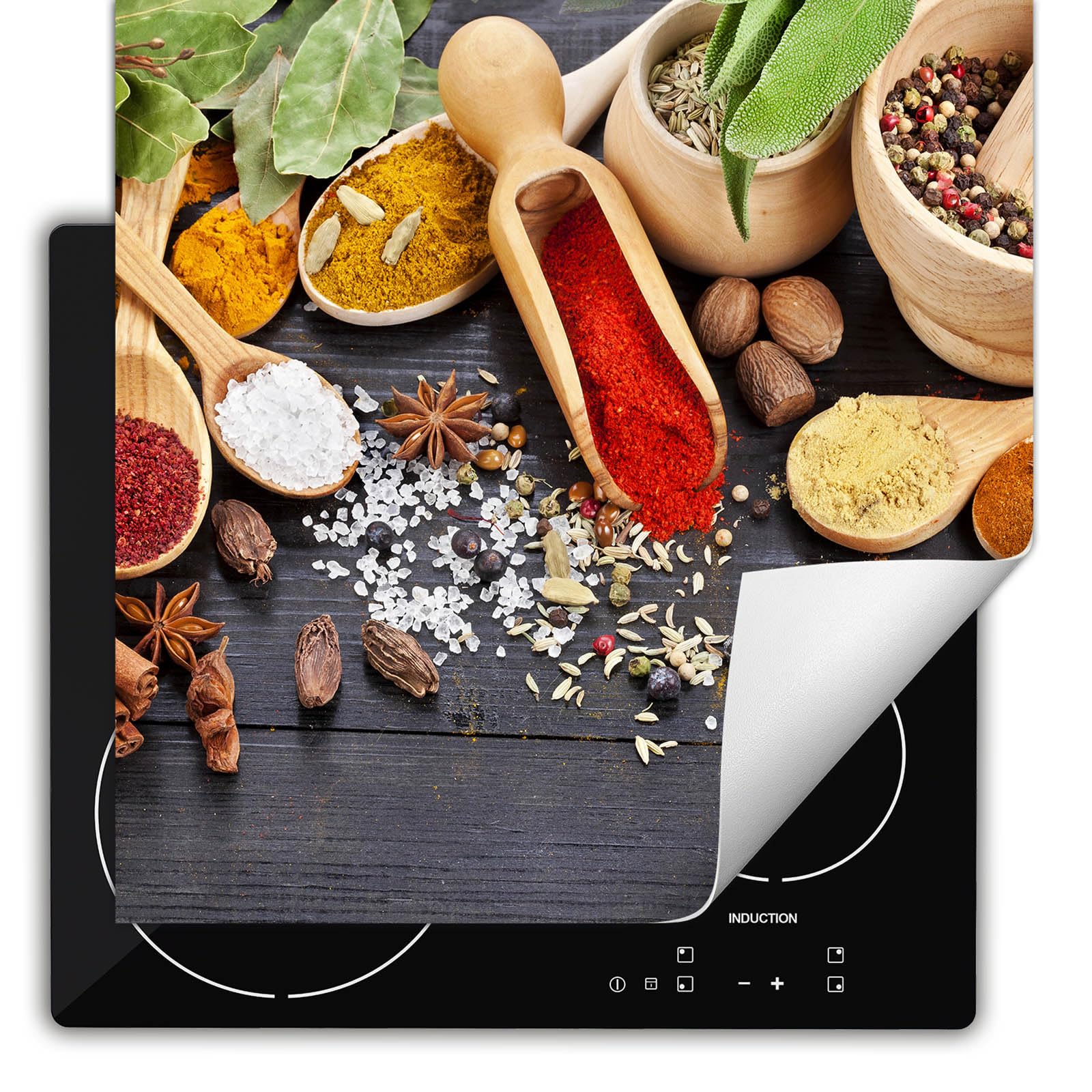 SMTDeco Protection plaque de cuisson,Tapis Protection Protecteur,Tapis enroulable pour cuisinières électrique, à induction 60x52 cm une pièce paysage de plage orange (106965 SMTDeco Protection plaque de cuisson,Tapis Protection Protecteur,Tapis enroulable pour cuisinières électrique, à induction 60x52 cm une pièce paysage de plage orange (106965