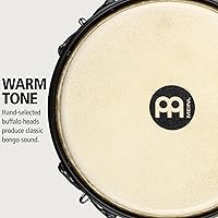 Vista 3 de Meinl Percussion HTB100WB-M Headliner Traditional Designer Series Bongos de madera, marrón nogal