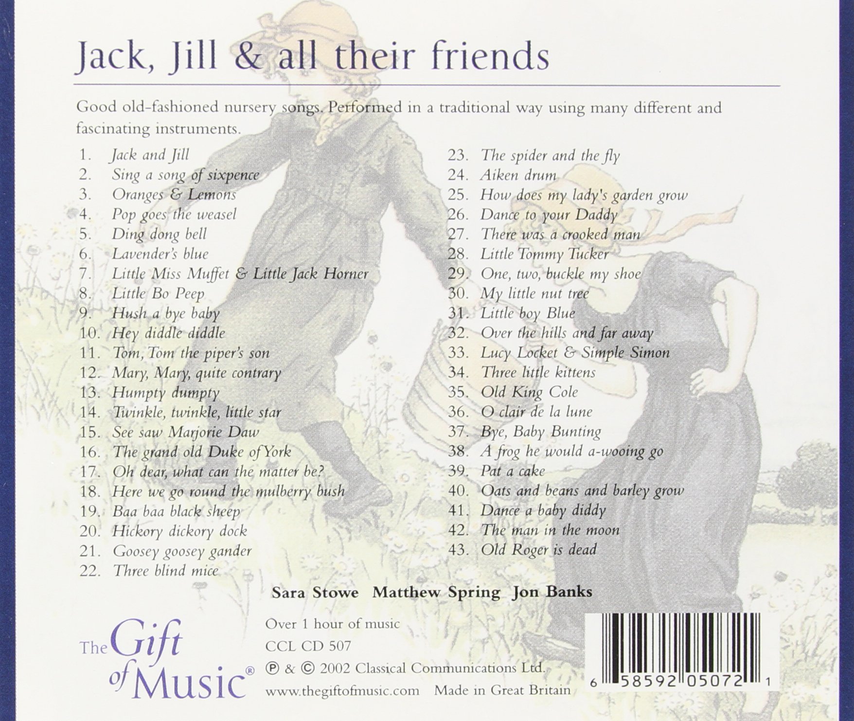 JACK, JILL & ALL THEIR FRIENDS