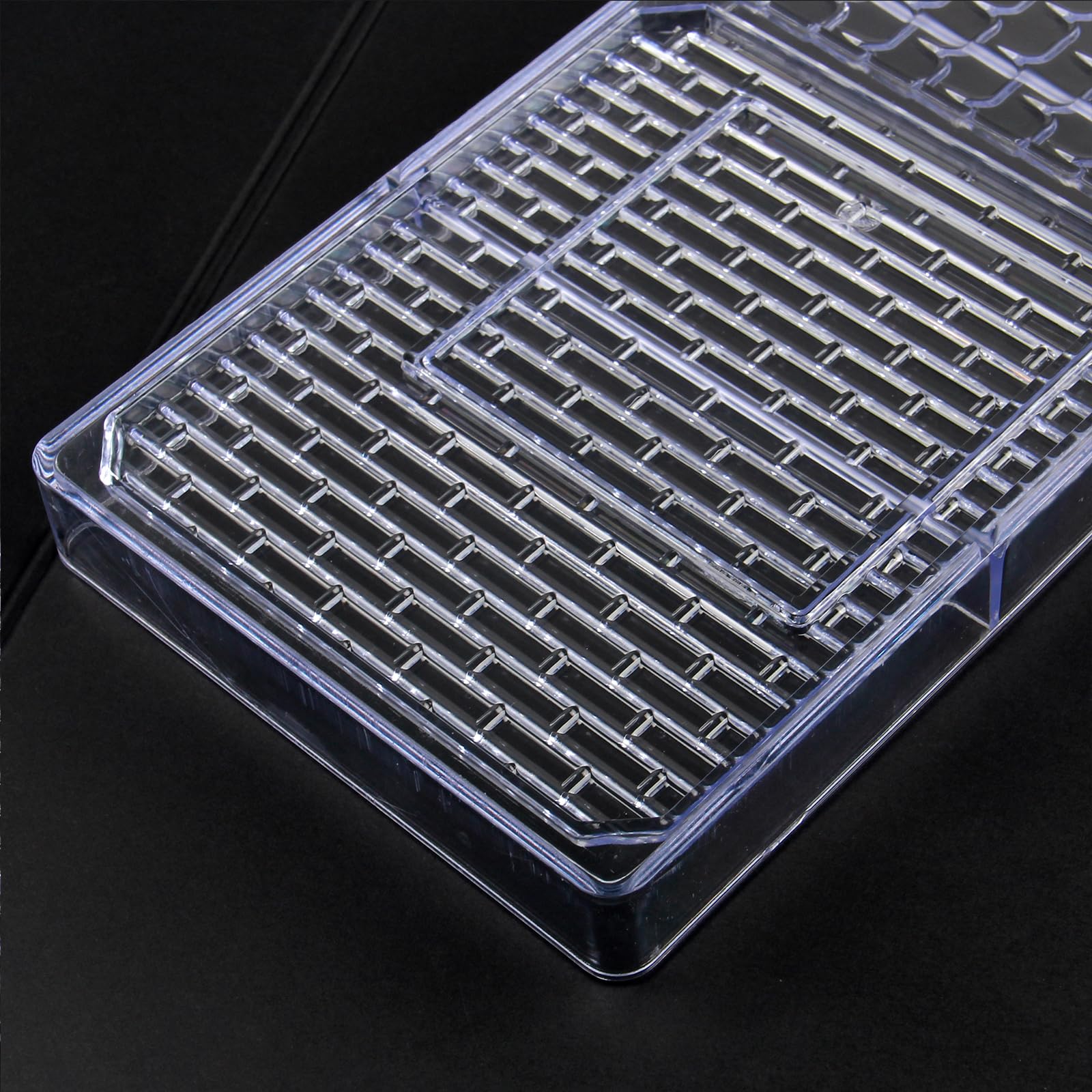 Set di 3 stampi natalizi per cioccolatini assemblati a forma di casa di pan di zenzero, decorazioni natalizie per realizzare mousse, gelatine, biscotti e pasticceria (stile casa)
