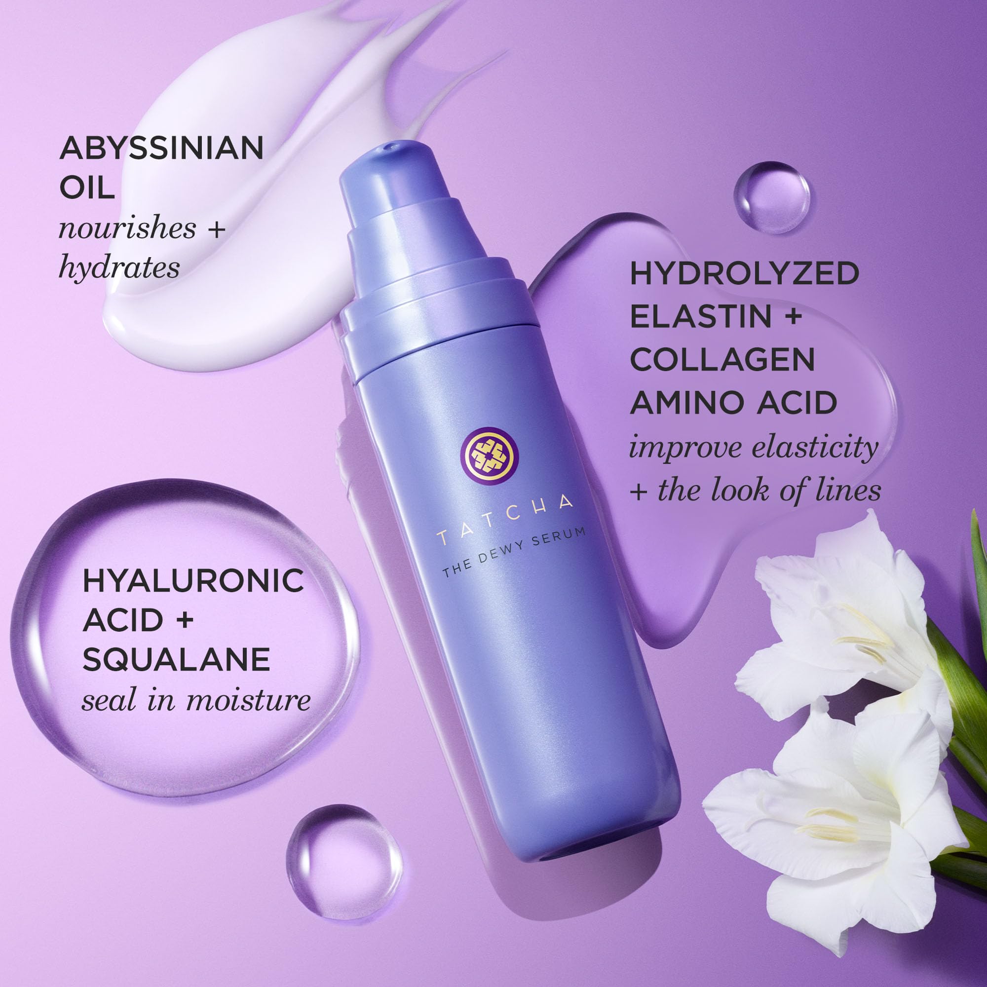 Amazon.com: TATCHA The Dewy Serum | Hydrating Serum for Dry Skin