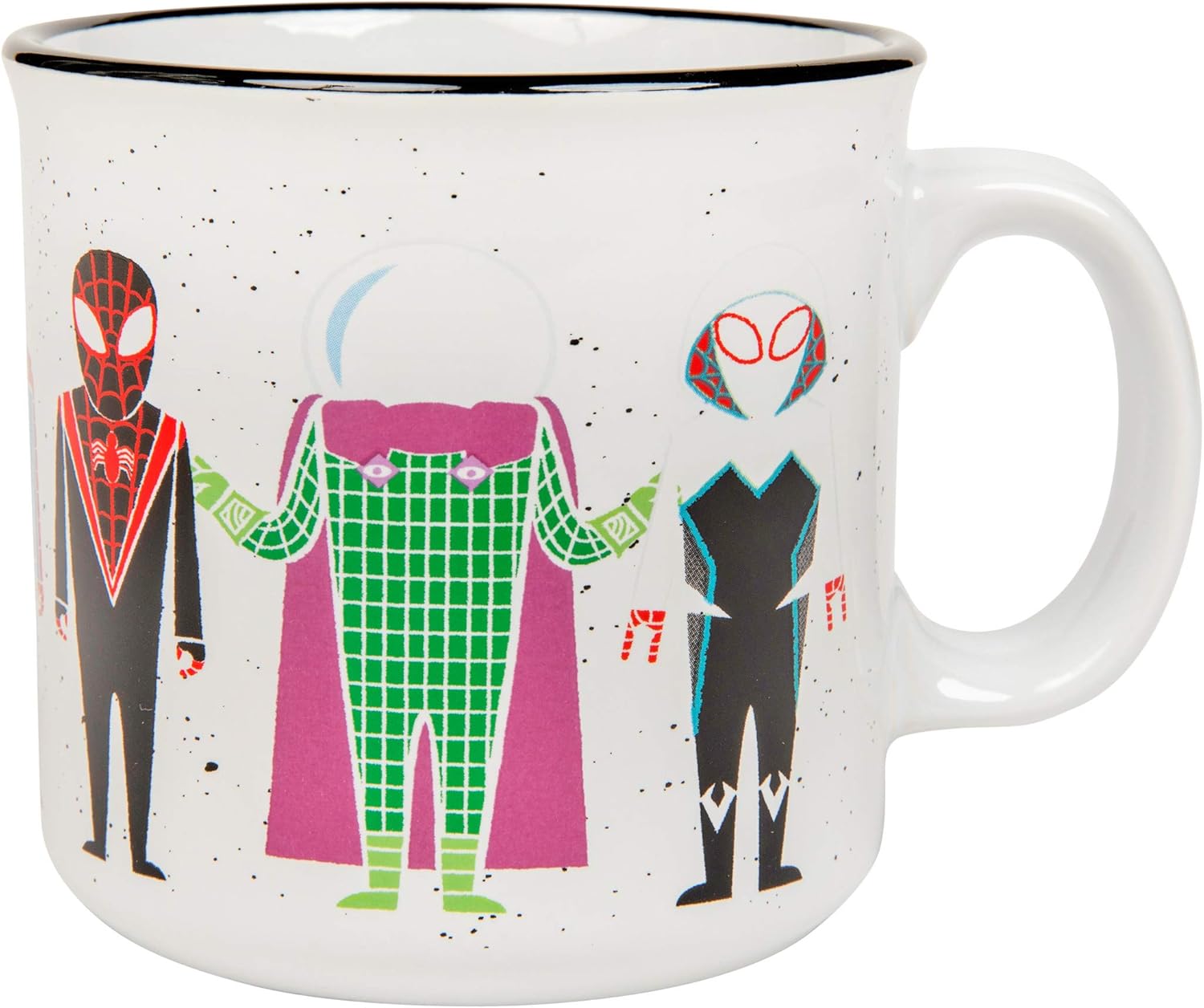 Silver Buffalo Marvel Spider-Man and Villains Ceramic Camper Mug, 20 Ounces - Image 3