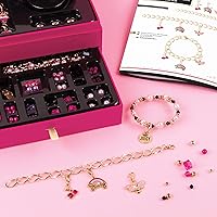 Vista 7 de Make It Real Glamour - Juego de joyas y pulsera de la amistad con cuentas, cadenas y dijes para niñas y adolescentes, a partir de 8 años