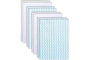 8-Pack Super Soft Burp Cloths: Ultimate Comfort for Your Little One