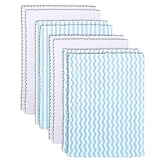 8 Pack Super Soft Baby Burp Cloths Baby Washcloths Ultra Absorbent Large Newborn Burping Cloth for Boy and