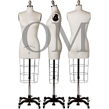 Female Professional Dress Form Mannequin with Collapsible Shoulders Size 6 Collapsible Series