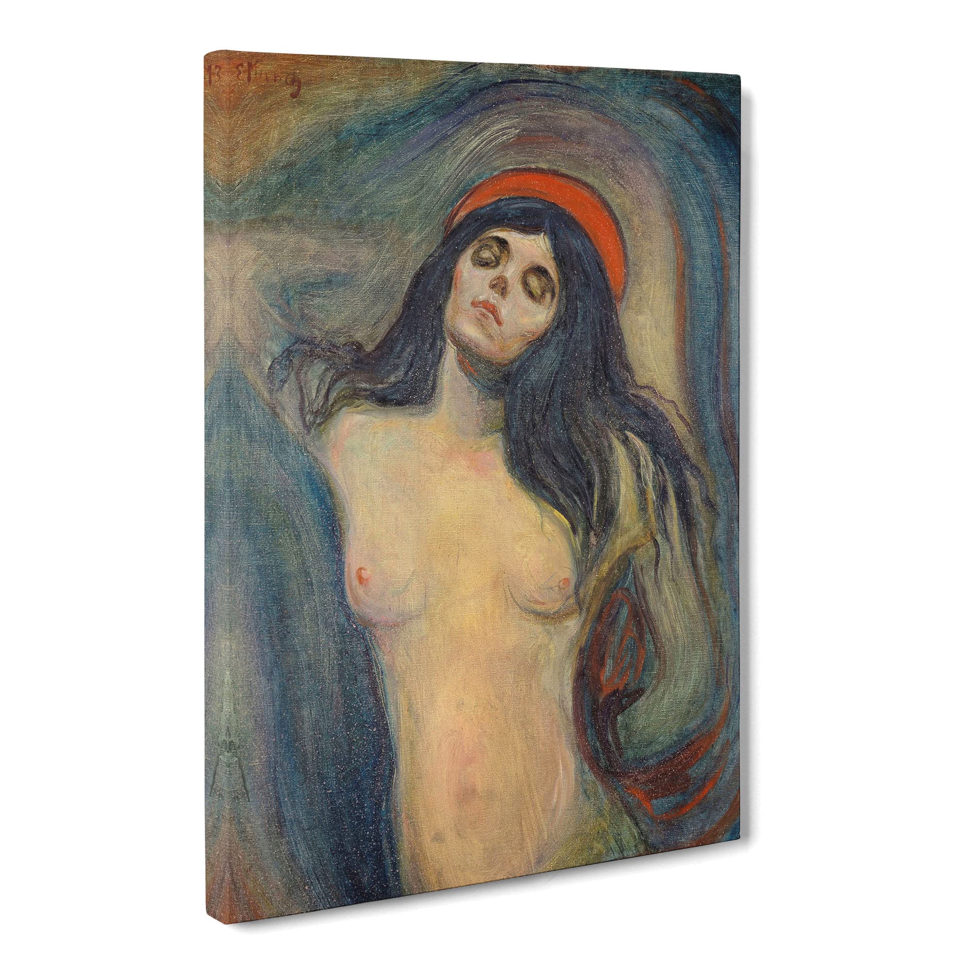 Madonna Vol.2 By Edvard Munch Canvas Print, Mixed, 25L x 50W cm