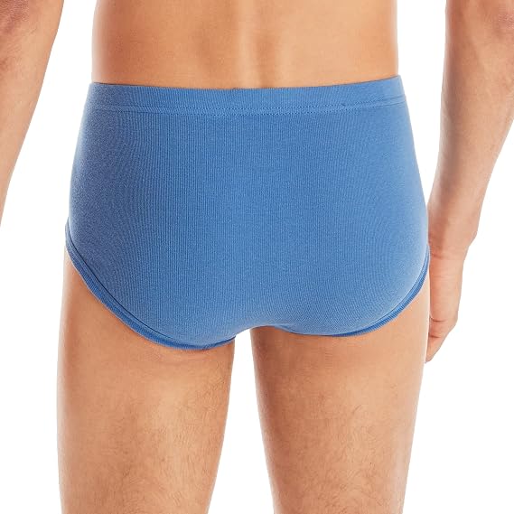 Hanes Men's Underwear Briefs, Mid-rise, Moisture-wicking, 6-pack