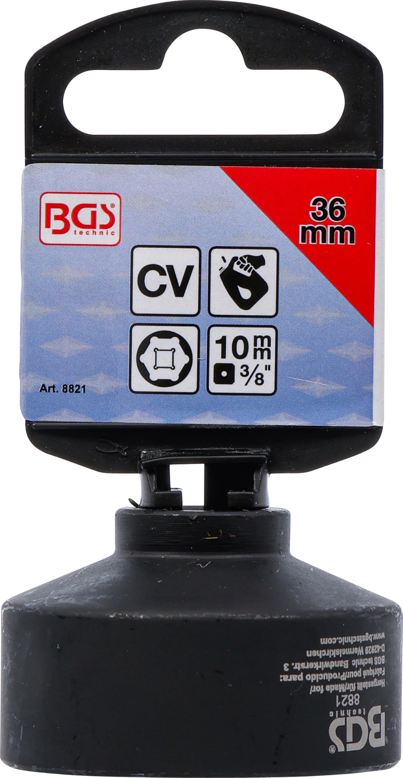 BGS 8821 | Klucz do filtra oleju | sześciokątny | dla Ø 36 mm | dla Audi, BMW, Ford, MAN, Mercedes-Benz, Opel, VW