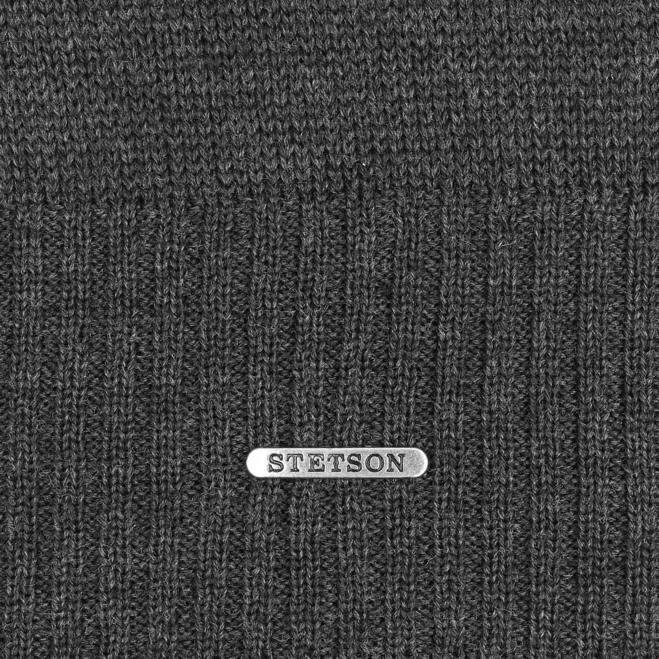Stetson CHAPEAUSHOP Bonnet Oversize en Laine Fabrique en Italie Unisexe Automne Hiver