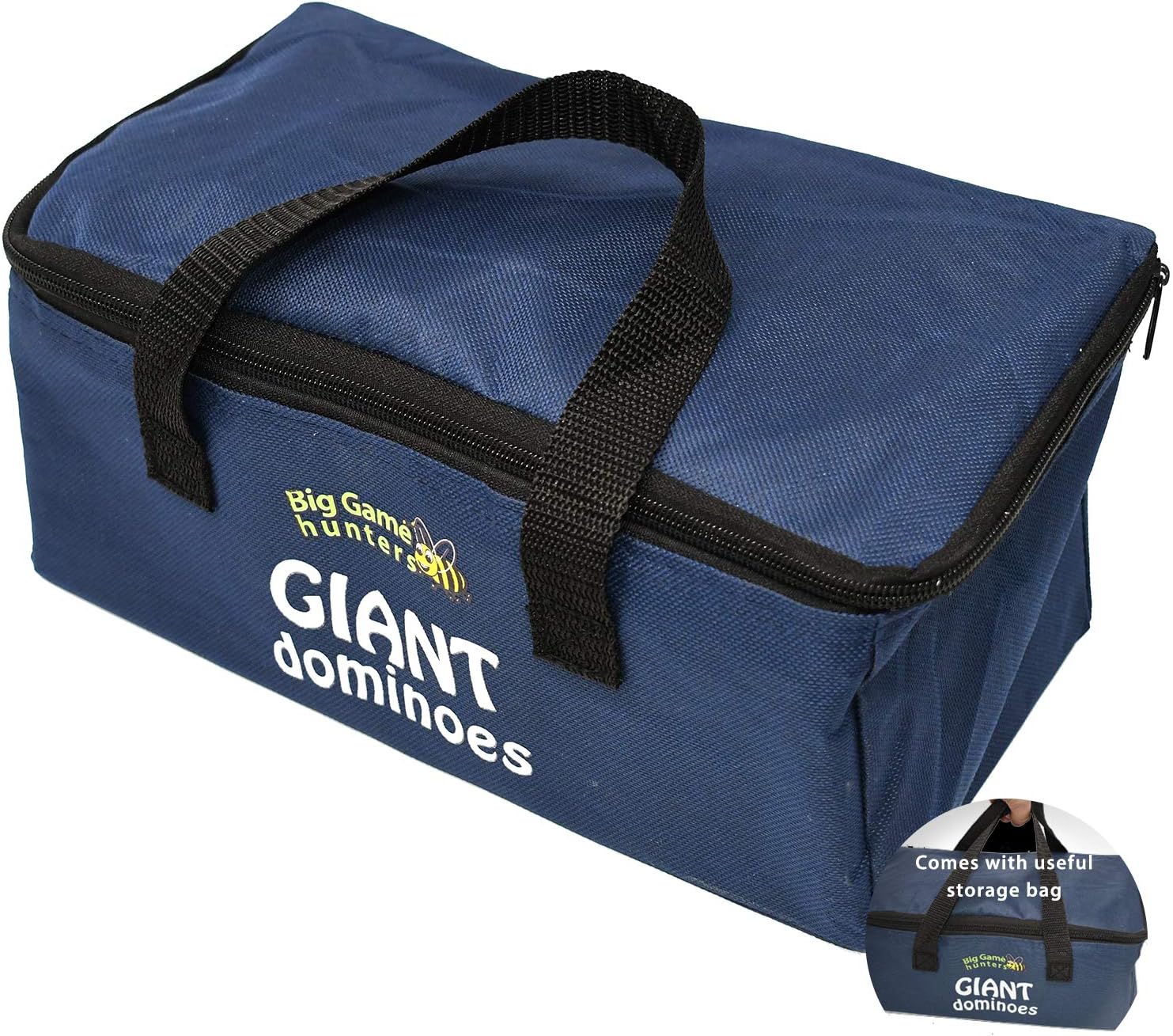 Big Game Hunters Giant Wooden Dominoes in a Storage Bag from - Image 4