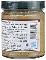 Vista 7 de Eden Mostaza marrón orgánica 9 oz