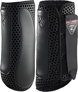 Equilibrium Tri-Zone Impact Sports Hind Cross Country Boot Large Black