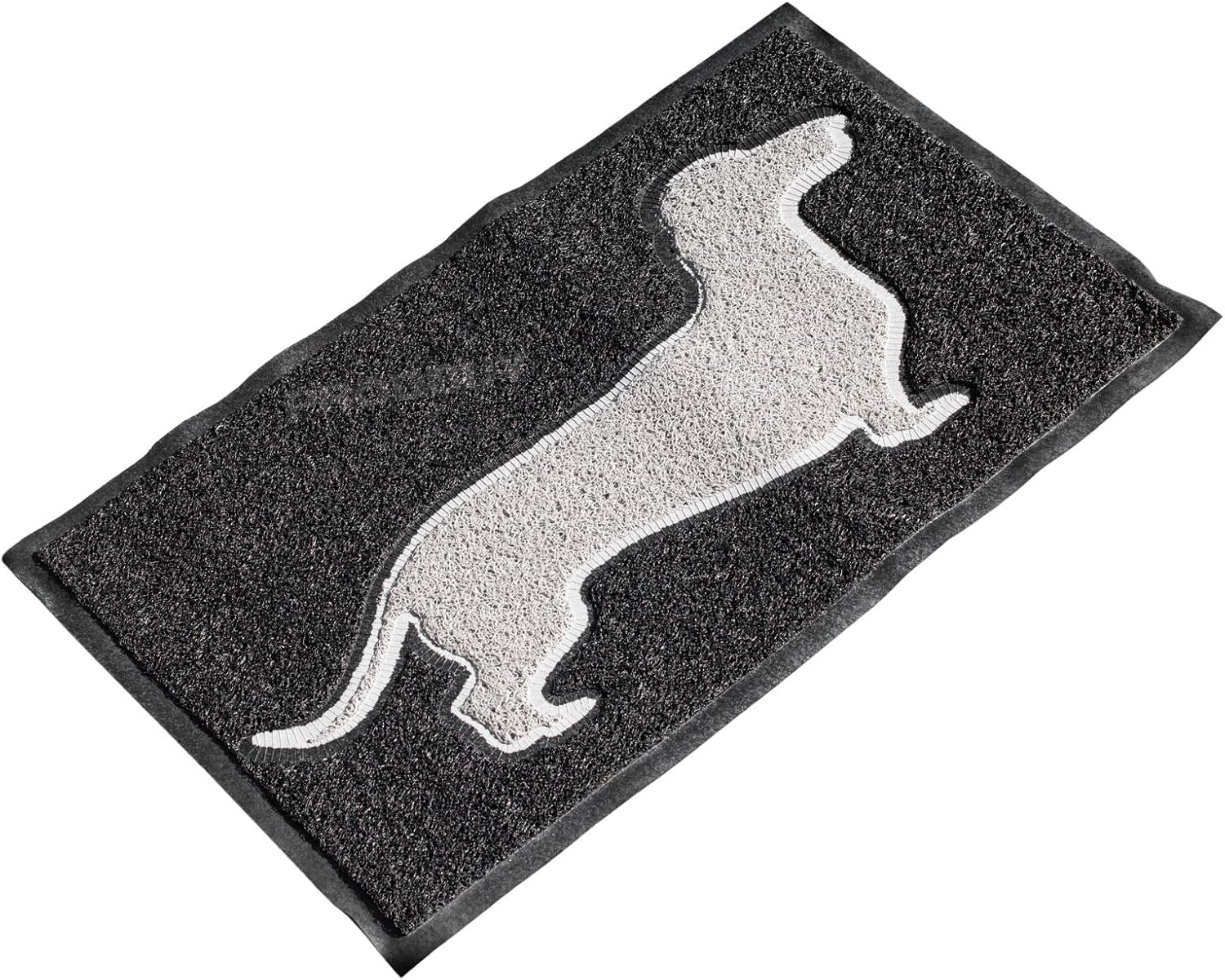 Prodbuy 73cm x 44cm Black PVC Dachshund Door Mat Amazon.co.uk Home