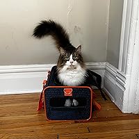 Vista 2 de Transportador oficial de mascotas de JetBlue Airlines Blue Blue 16 pulgadas