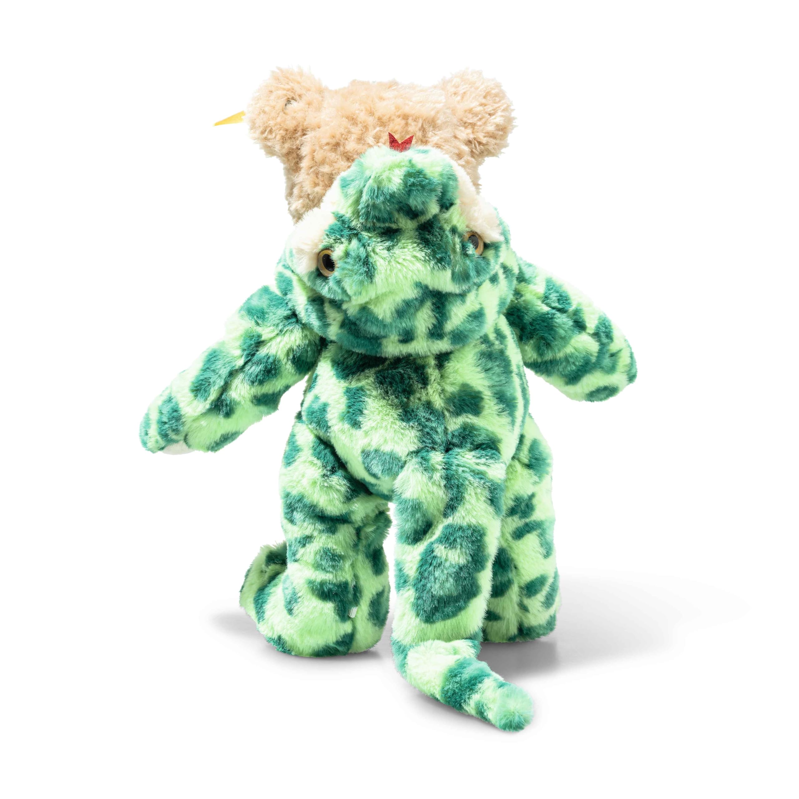Steiff Teddybär Batman 29cm bunt, Kuscheltier Superheld, ideal für Kinder und Fans, Plüsch Bär im Batman Look, aus kuschelweichem Plüsch, waschmaschinenfest