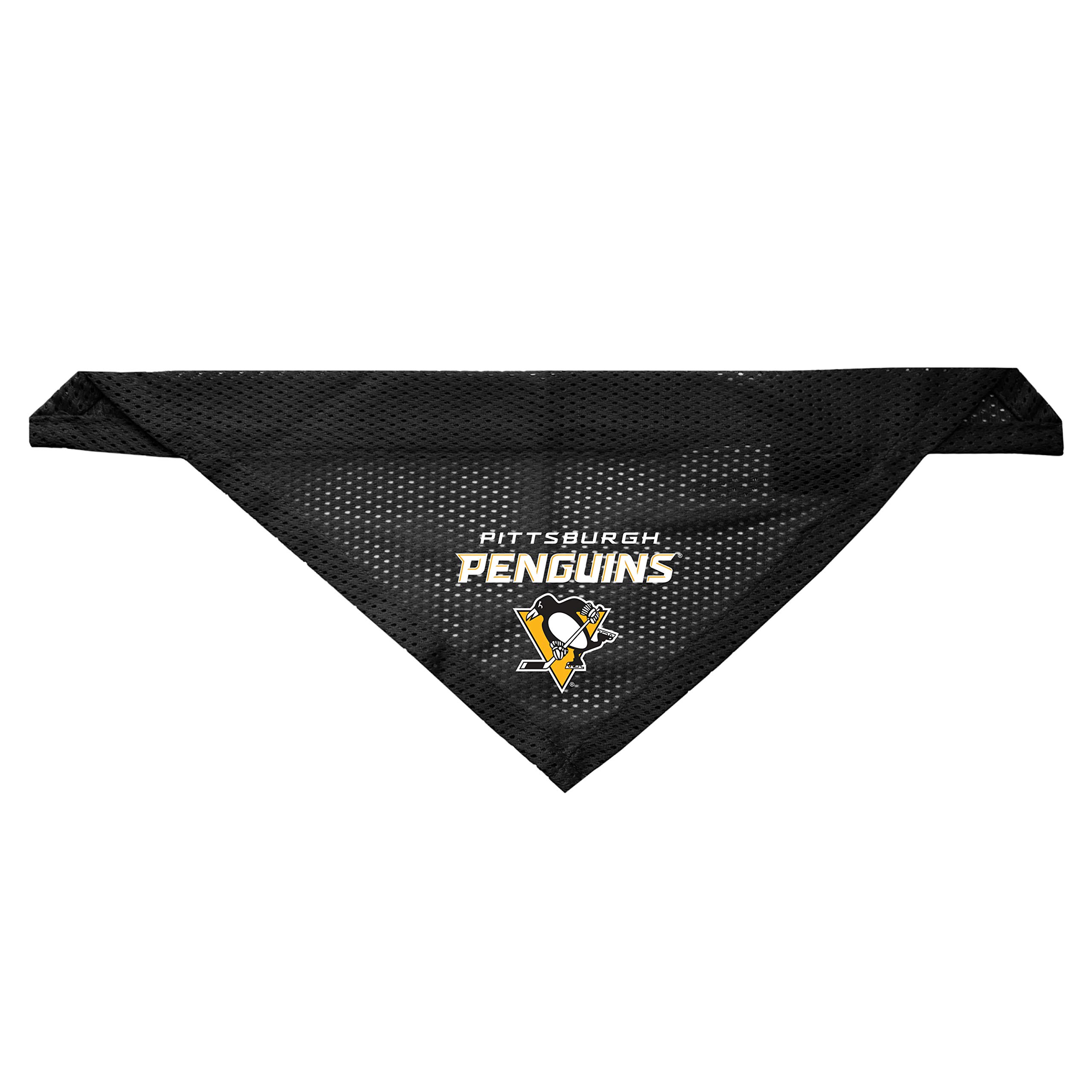 Pittsburgh Penguins Dog Cat Mesh Jersey Bandana L/XL