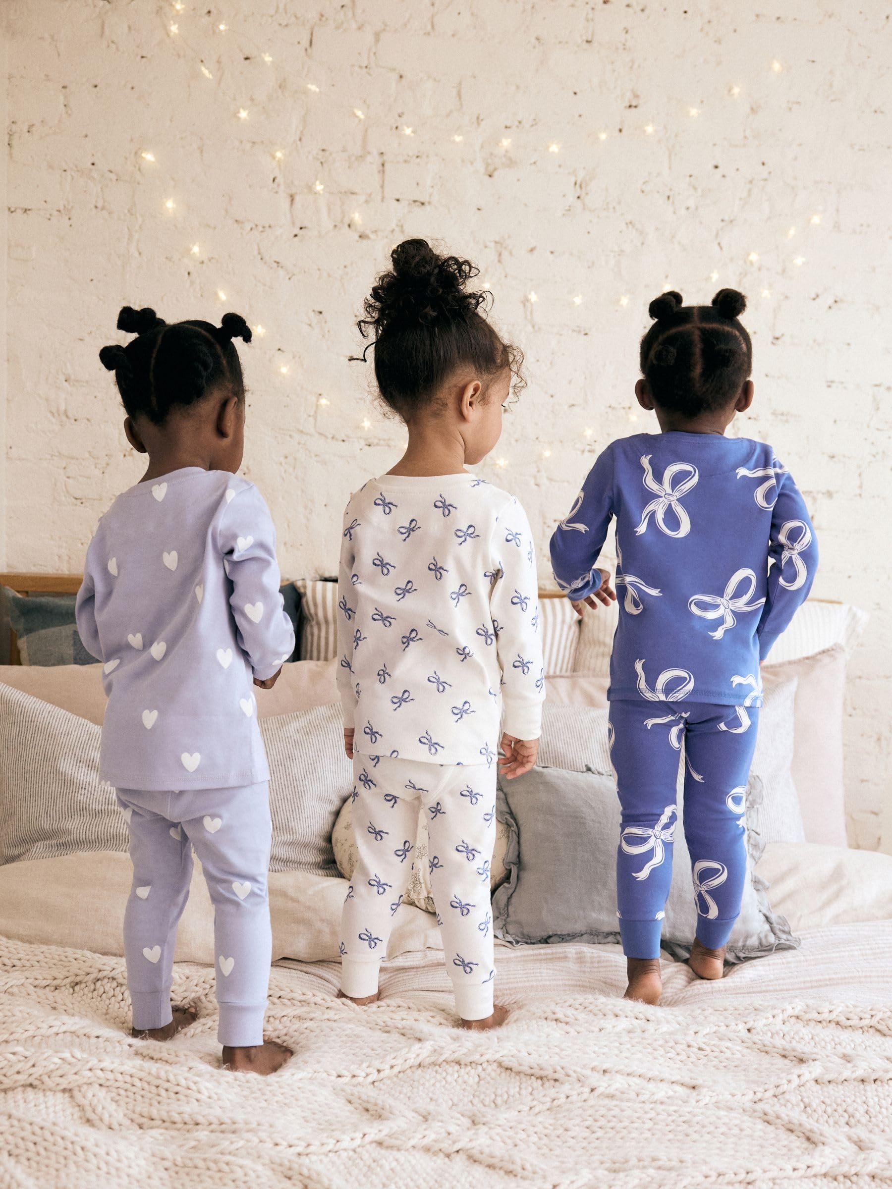 NEXT Fille Pyjama Douillet, Lot de 3