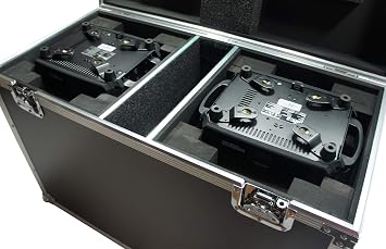 Harmony Audio HC2CH140SR Lighting Dual Space Medium Moving Head Light Flight Case New