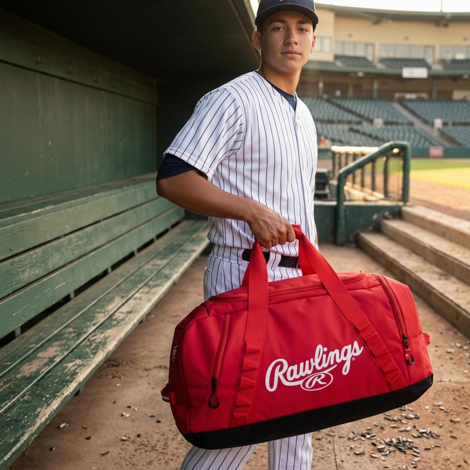 Rawlings | Covert2 Duffel Equipment Bag | Baseball/Softball | Multiple Colors