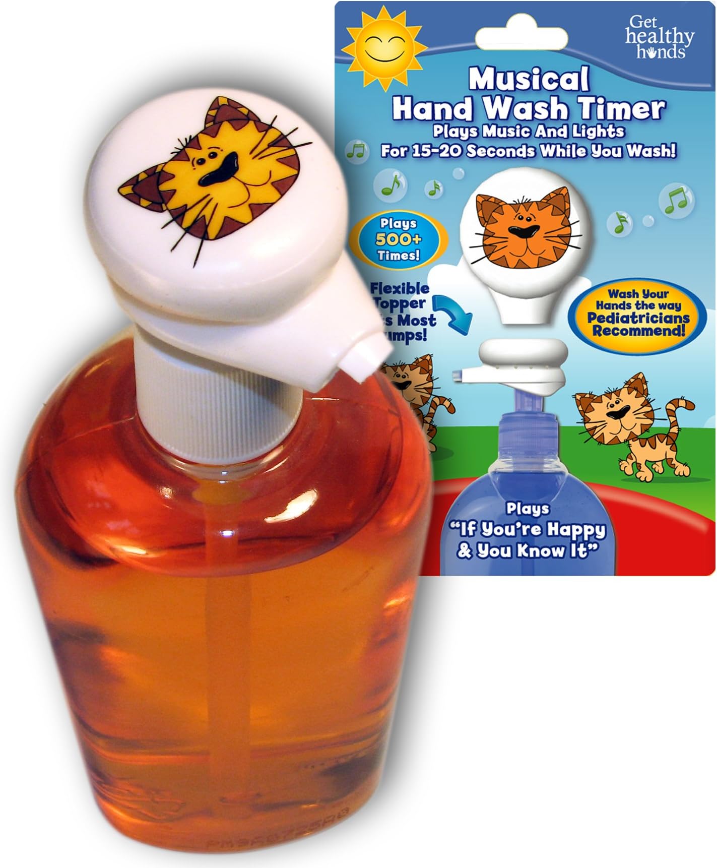 Musical Hand Wash Timer - Clean Up Kitty 2 pack