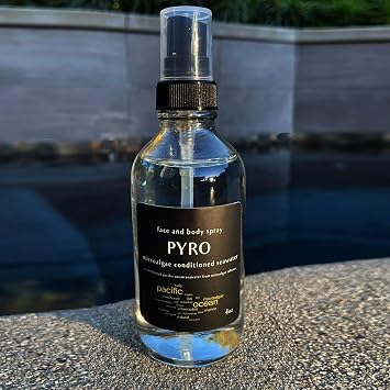 PyroFarms PYRO AlgaeGlow Spray Face and Body Mist | Powered by Microalgae, Revitalizing