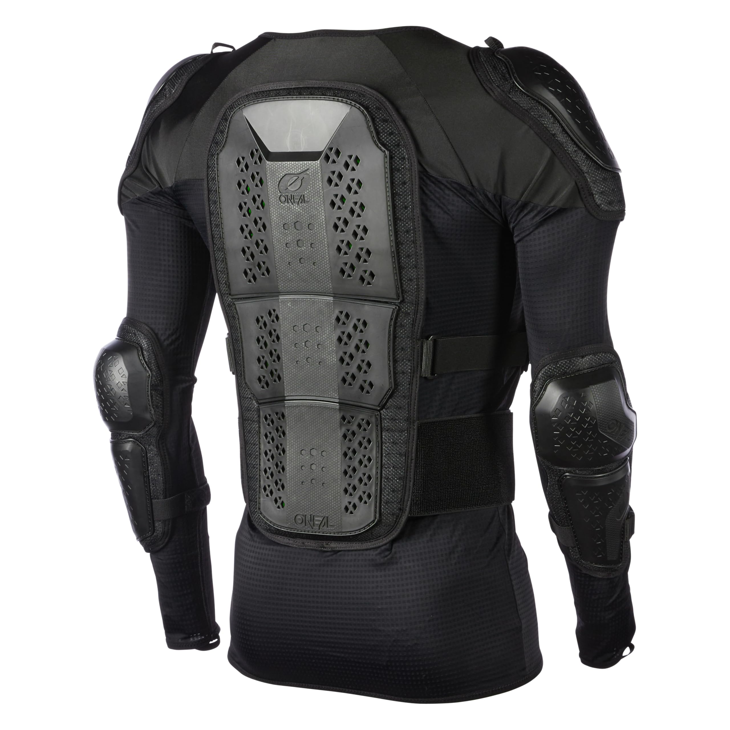 O'NEAL | Protektoren-Jacke | Motocross Enduro ATV | Verstellbare Stretchbänder, hochbelastbare Kunststoffelemente | Underdog Protector Jacke | Erwachsene | Schwarz