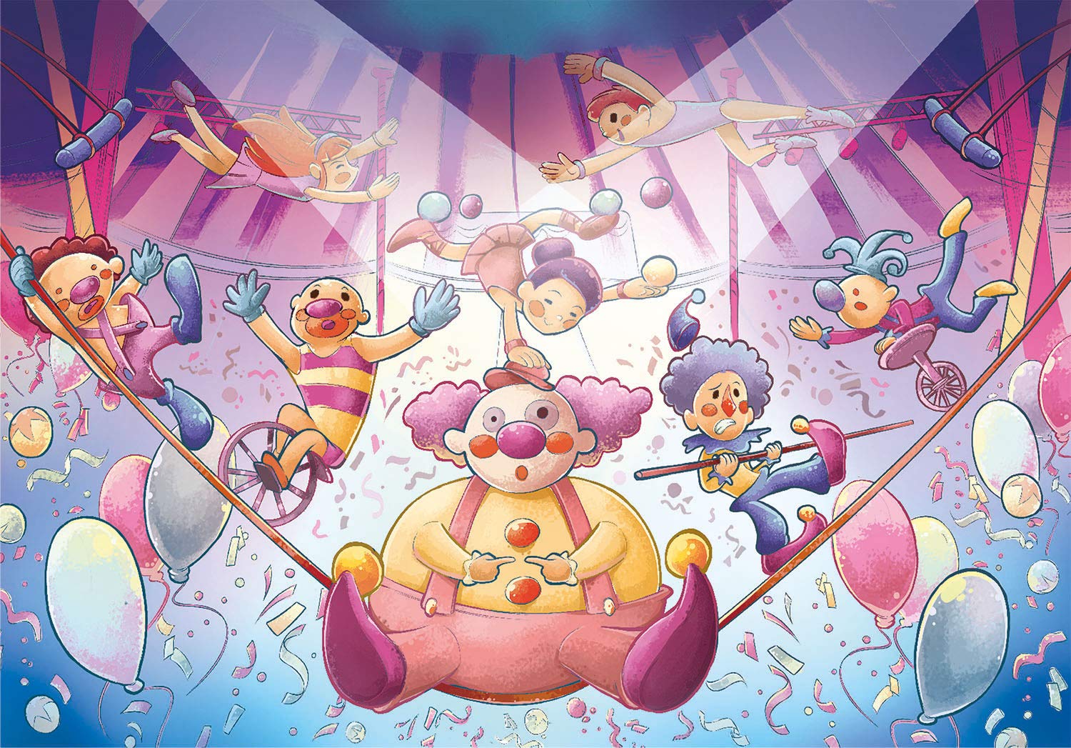 Clementoni Supercolor Puzzle „Happy Birthday“, 30 Teile – Leuchtende Farben Für Kinder Ab 3