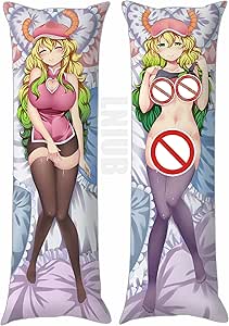Amazon.com: Anime Body Pillow case Girl Uncensored Miss Kobayashi'S