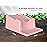 TidyFriend Laundry Detergent Holder Stand Organizer with Drip Tray, 3 Pack Laundry Soap Holder with Non-Slip Rubber Feet for Washing Space Organization, Angled Downward Slope for Easy Pouring (Rose)