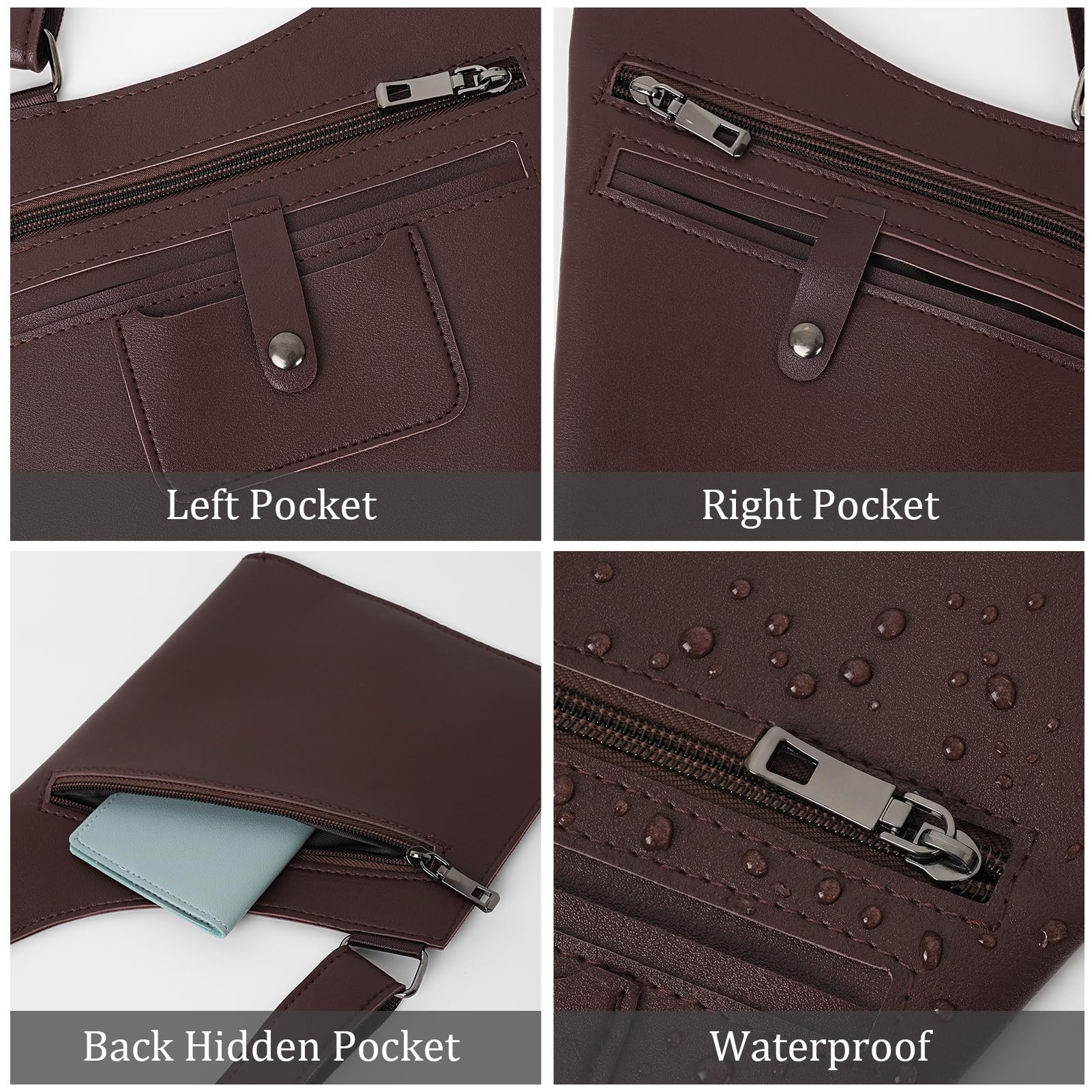 Sling Bag Hombres Mujeres Bolso Funda Hombres Anti Robo Bolso Bicicleta Bolso Bandolera para Viajes Senderismo y Outdoor