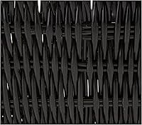 Vista 4 de Whitmor 6500-2712-BLK Rattique Canasta Negra Pequeña para Estante