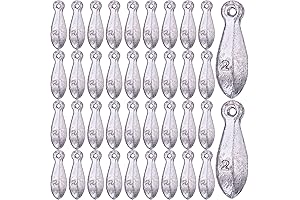 72 Pcs Bank Sinker Fishing Weights for Ocean, Saltwater, Freshwater, Surf, Bass,...