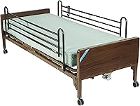 Vista 6 de Drive Medical Delta - Cama de hospital semieléctrica ultraligera, solo marco