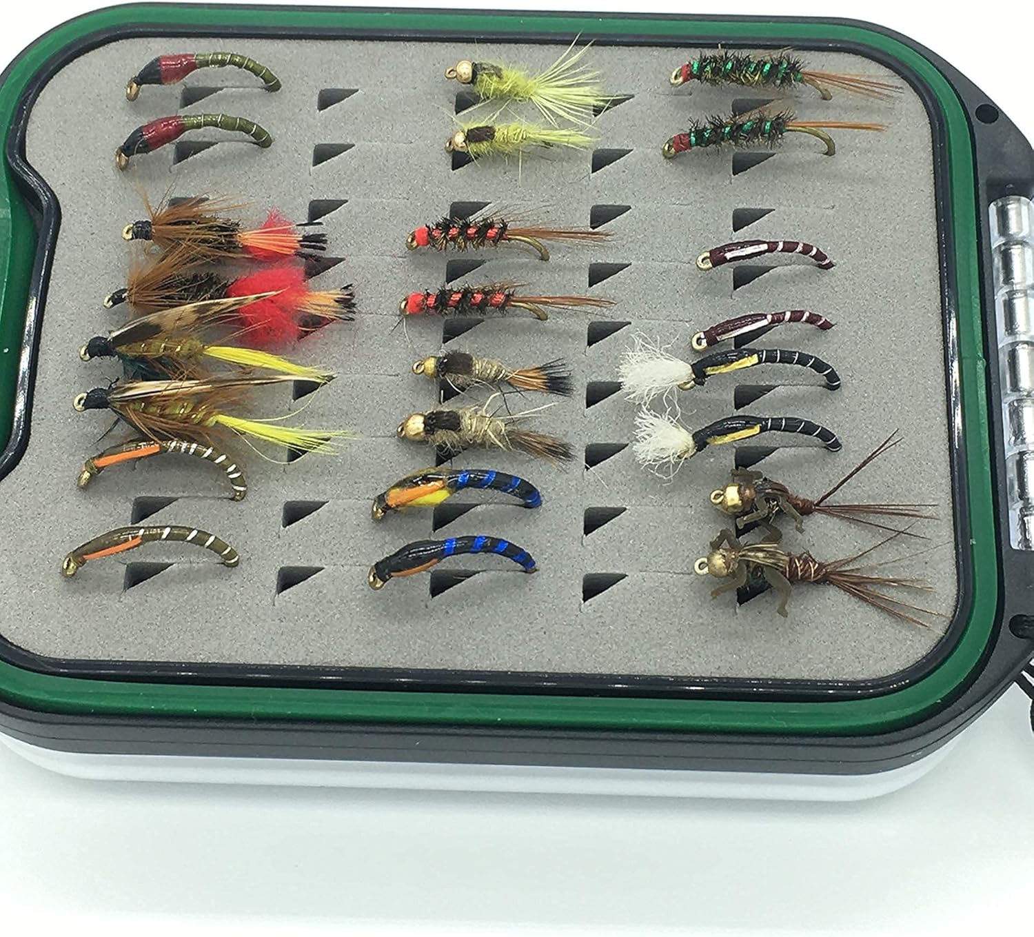 BestCity Small waterproof double sided smart fly box with lanyard PLUS