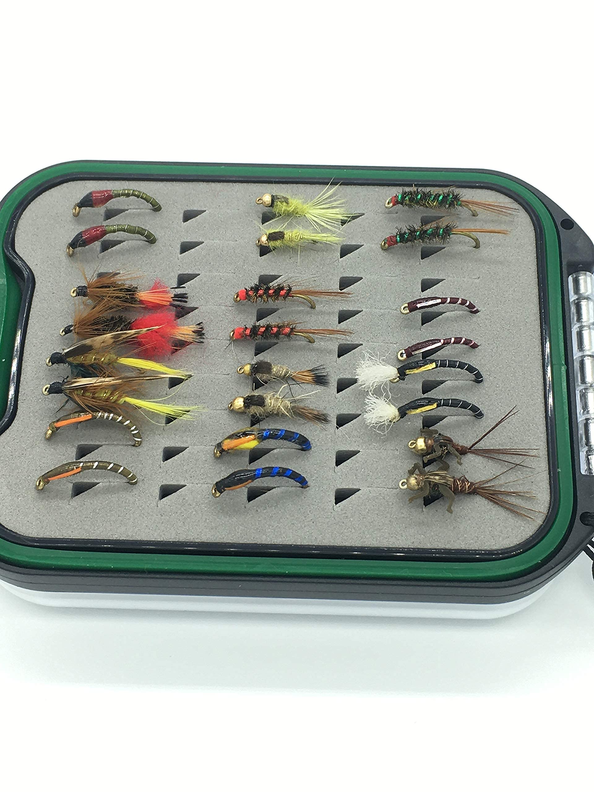 Boîte à mouches étanche pour éviter la rouille avec ses 24 mouches